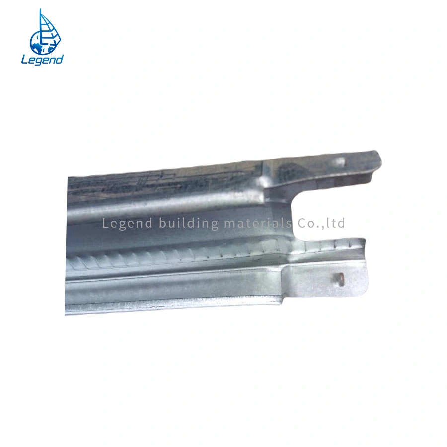 Indoor Steel Structure Building Material Custom Light Keel Solid Factory Supply Furring Channel