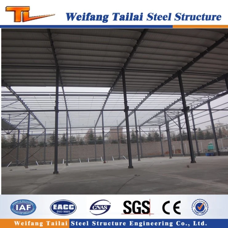 Multi Span Prefabricated Steel Frame