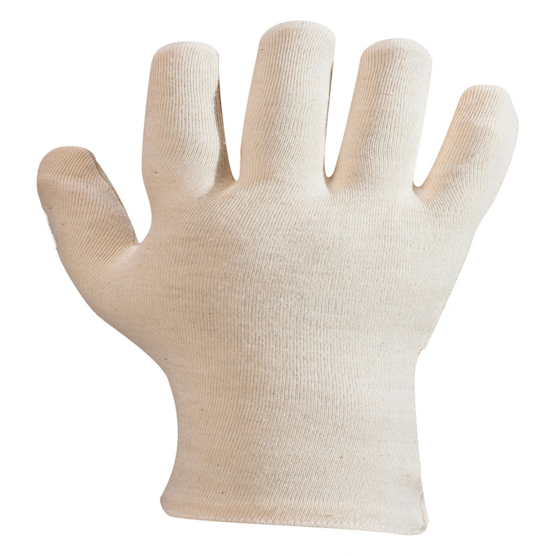 Labor Protection Safety Work Knitted Gloves White Cotton Yarn Working Hand Safety Gloves