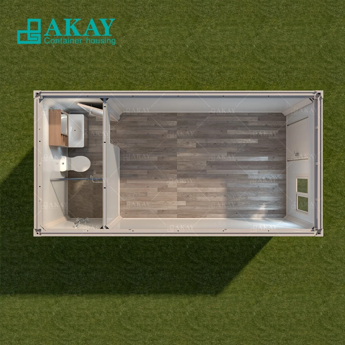 Познакомиться с высокого класса Villa-Style сегменте панельного домостроения в контейнер дома с помощью передвижных ванные комнаты