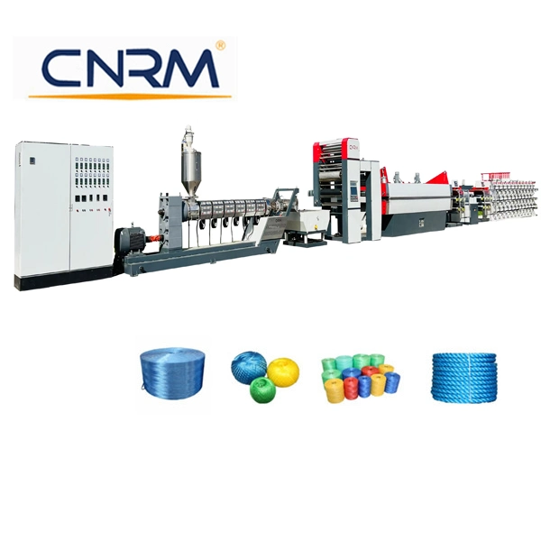 High Speed Twist Rope Flat Film Yarn Extruding Machine