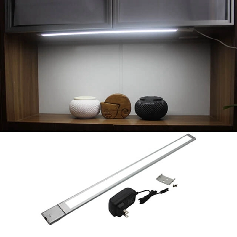 China Ultra Slim LED Light Bar LED Wardrobe Light for Furniture/Wardrobe/Counter/Closet LED Linkable Under Cabinet Light Fixture