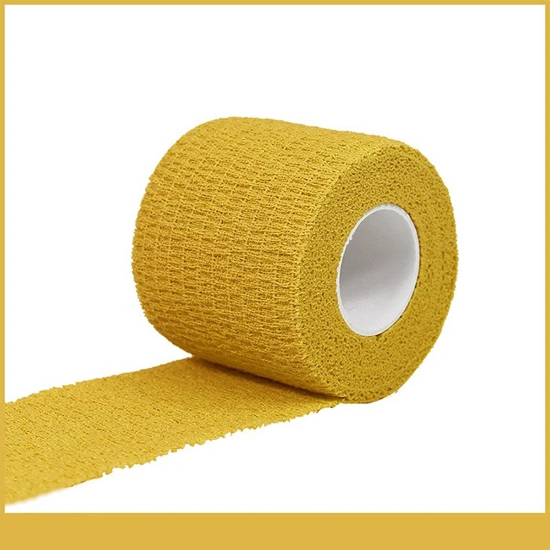 Free Samples & CE FDA Certified Surgical Colourful Self-Adhesive Elastic Cohesive Bandage with Latex Free