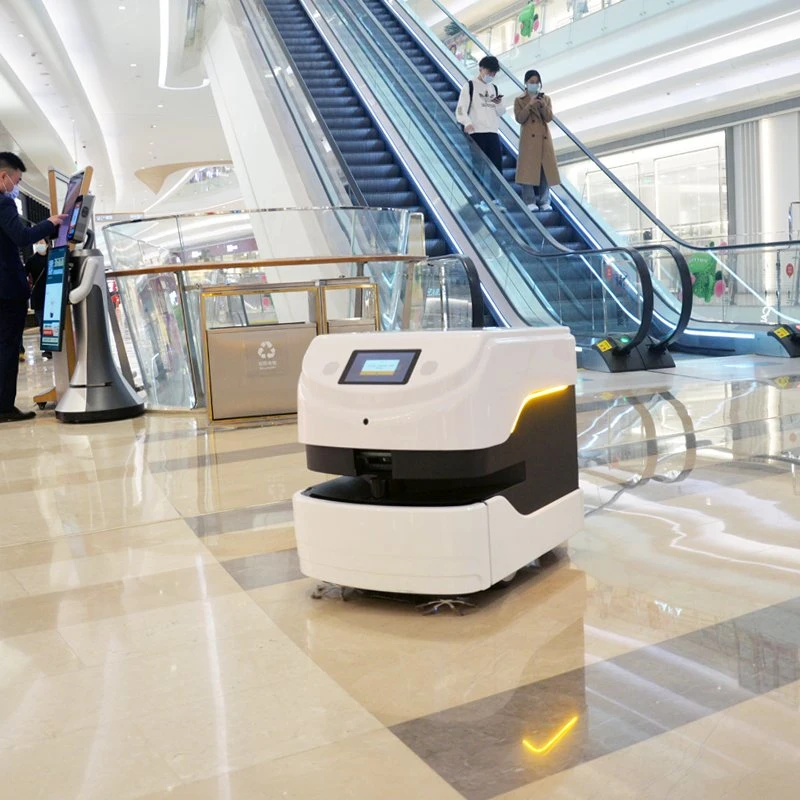 High Stability Auto Motor Sweeper Cleaning Dusting Mopping Machine Intelligent Cleaner for Supermarket