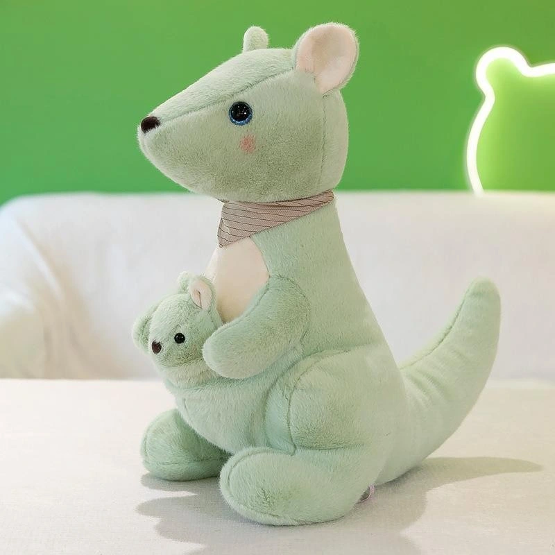 Warm Family Kangaroo Plush Toy Home Decoration Children's Gift