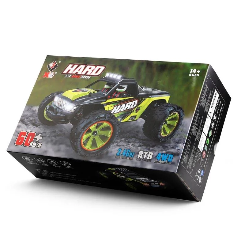 144002 Wltoys 1/14 Mando a distancia de 50km/H de alta velocidad vehículo off-road Racing Car