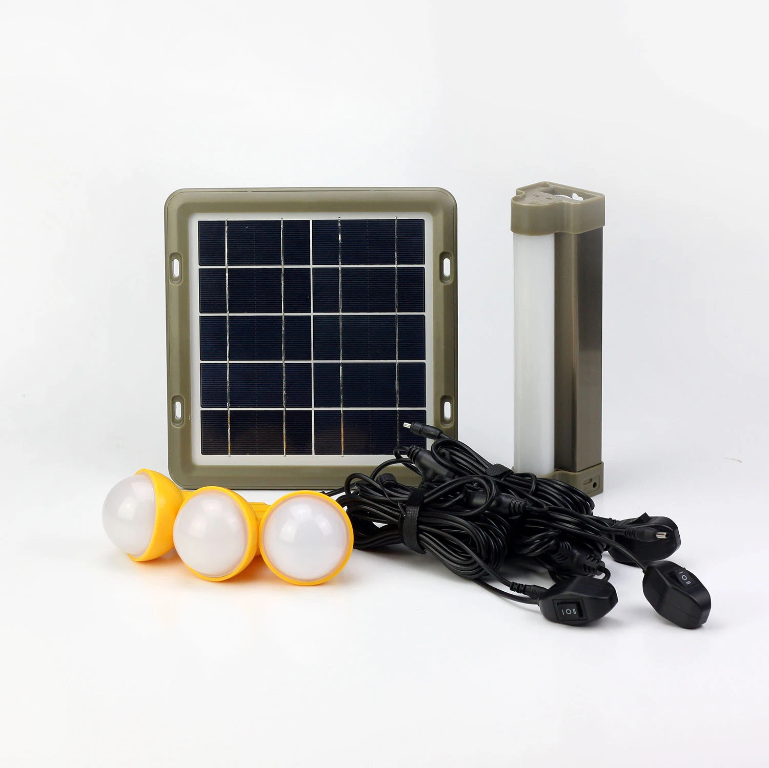 4W High Quality Solar Panel with 3PCS LED Solar Lighting Systems