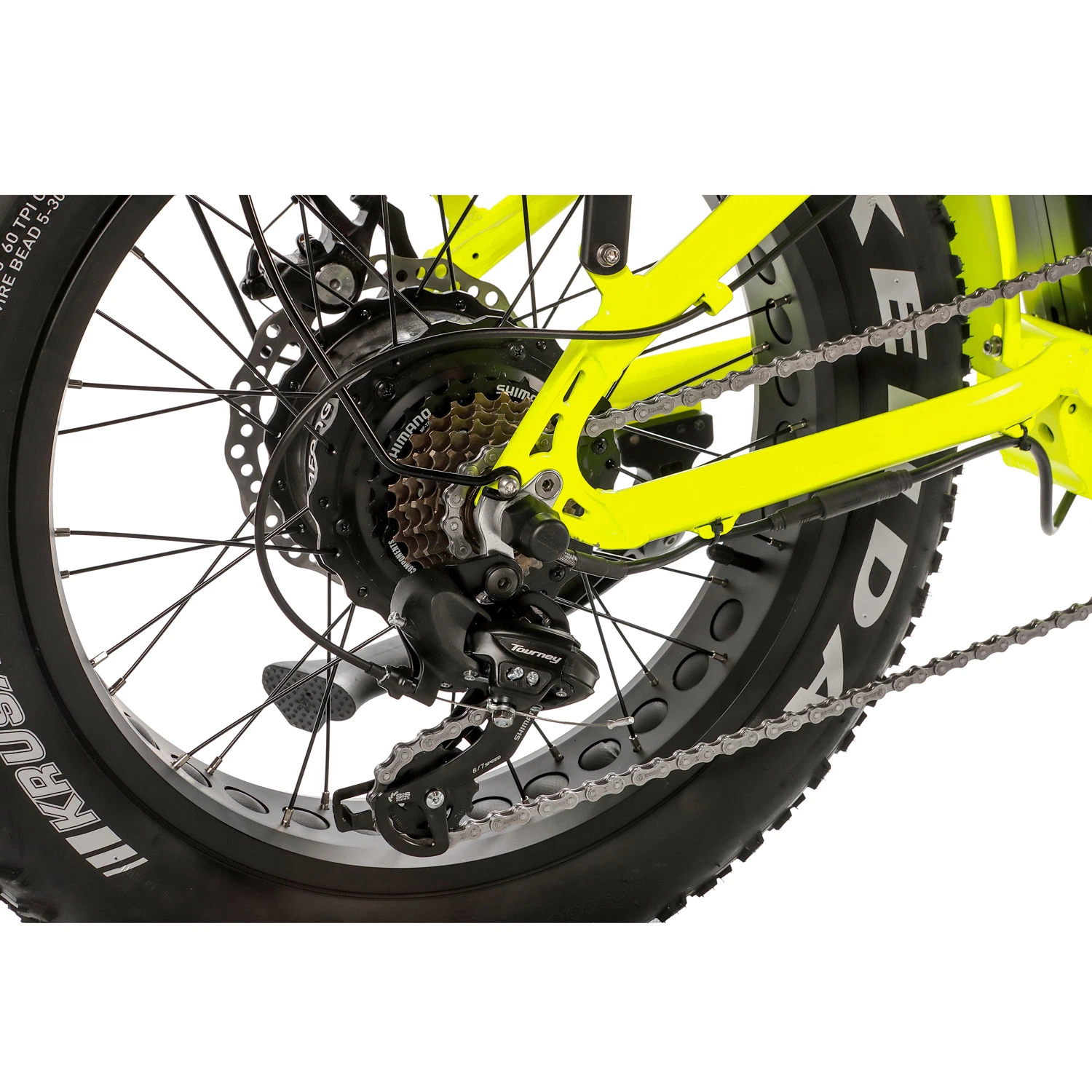High Performance Folding Electric Fat Tire Mountain Bike