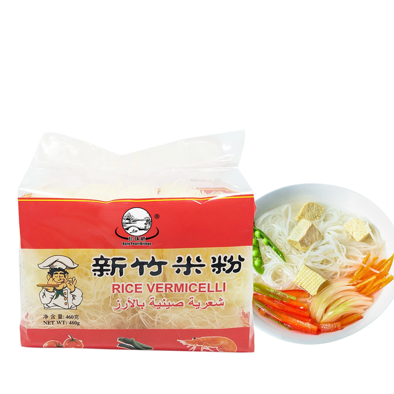 Best Selling 250g Brc Dried Wholesale/Supplier Breakfast Cereal Rice Stick Xinzhu Rice Vermicelli