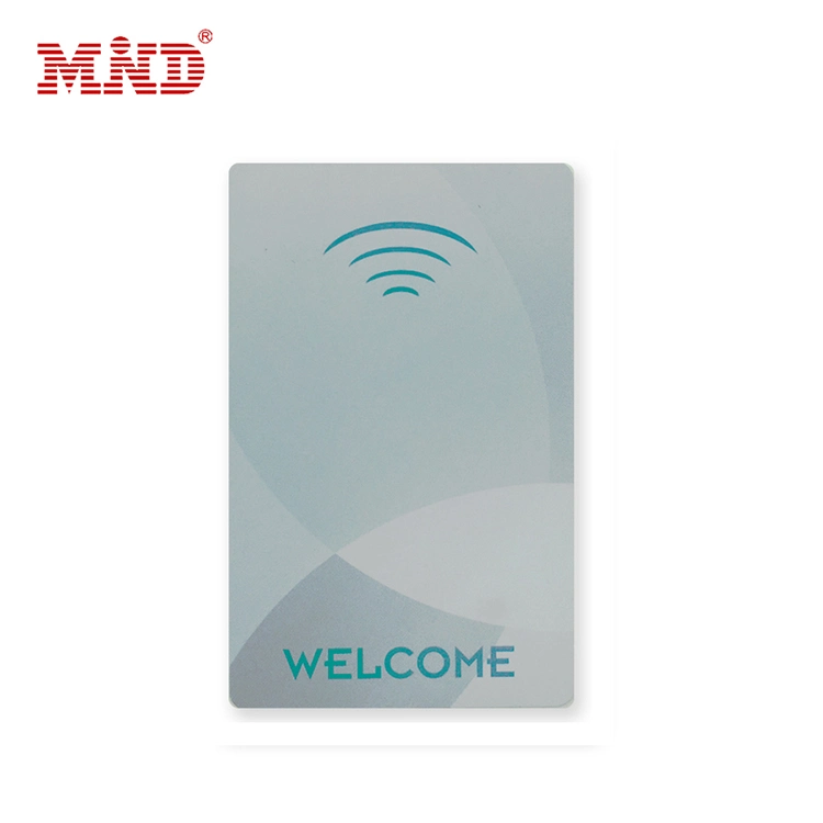 بطاقة RFID Paper Hotel Card Hotel Greeting Cards RFID مفتاح الفندق بطاقة مع طباعة شعار مخصصة