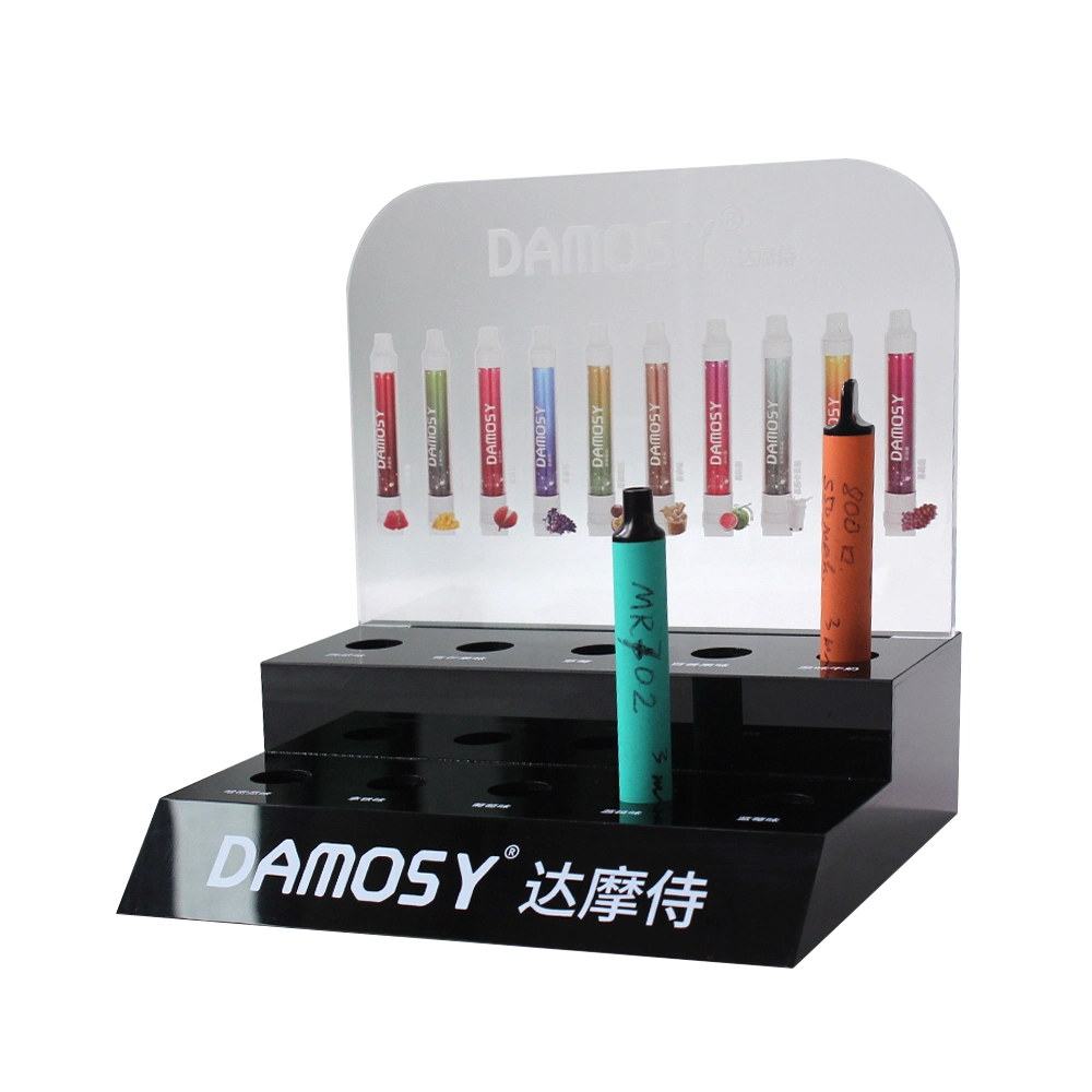 Manufacturers Customized Popular Acrylic Electronic Atomizer Display Rack Double Layer Acrylic Cigarette Holder