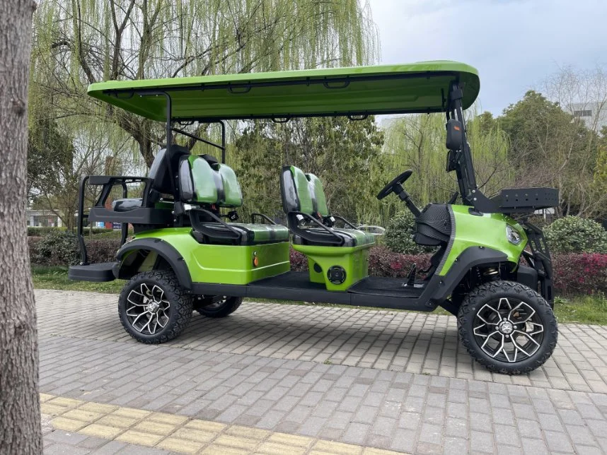 Farm utilisé CE approuvé Suivez Cargo de golf Voiture avec les professionnels de l'utilitaire électrique compteur chariot de golf