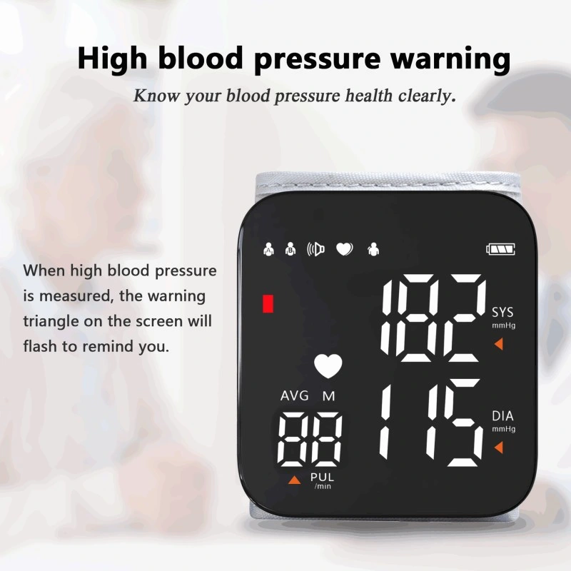 Wholesale/Supplier Latest Models Automatic Wrist Digital Bp Monitor for Measuring Pulse Rate