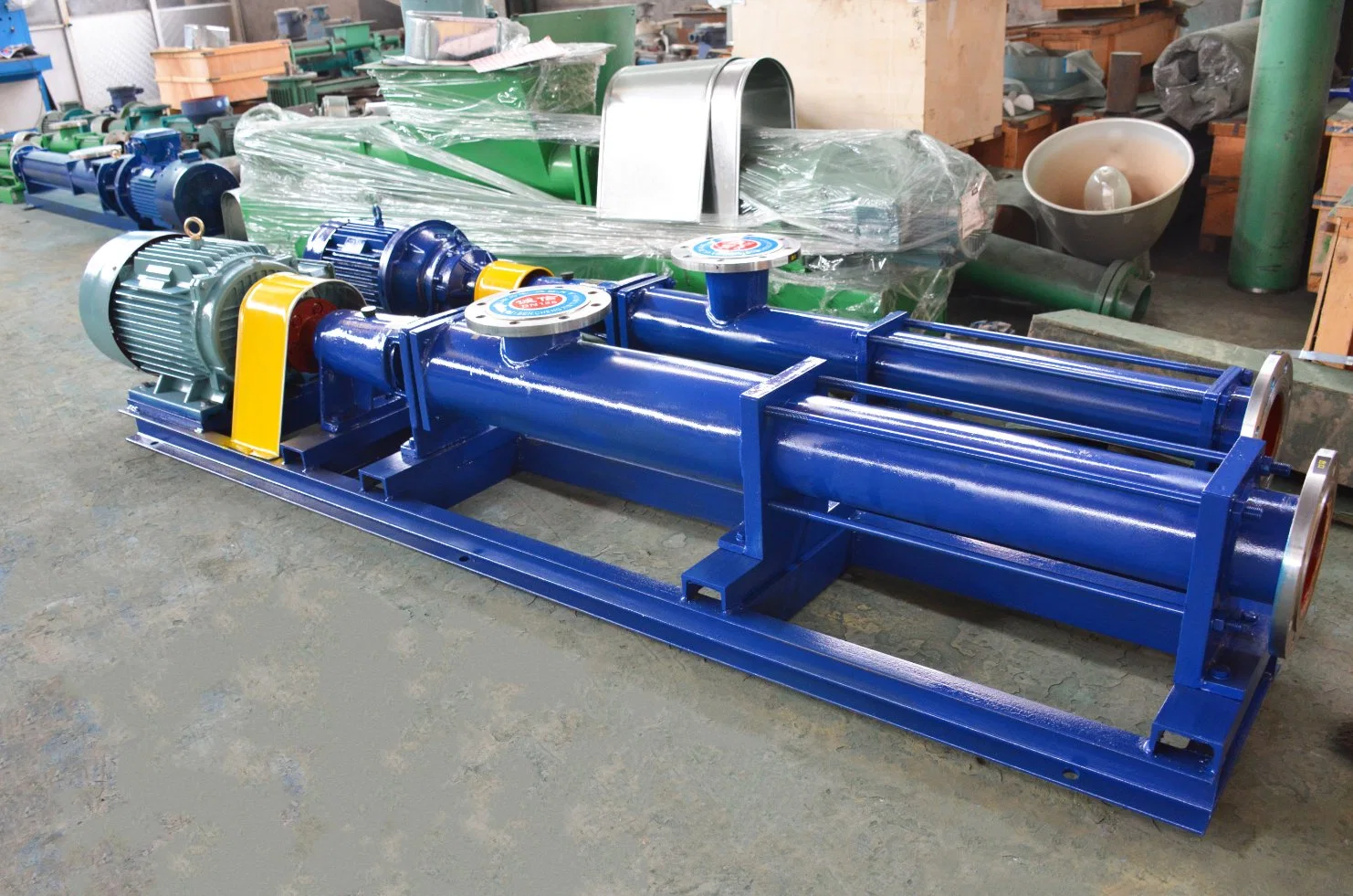 G Single Screw Sludge Pump