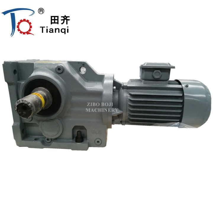 K67 Right Angle Helical Bevel Gear Motor Geared Reducer Gearbox for Drills