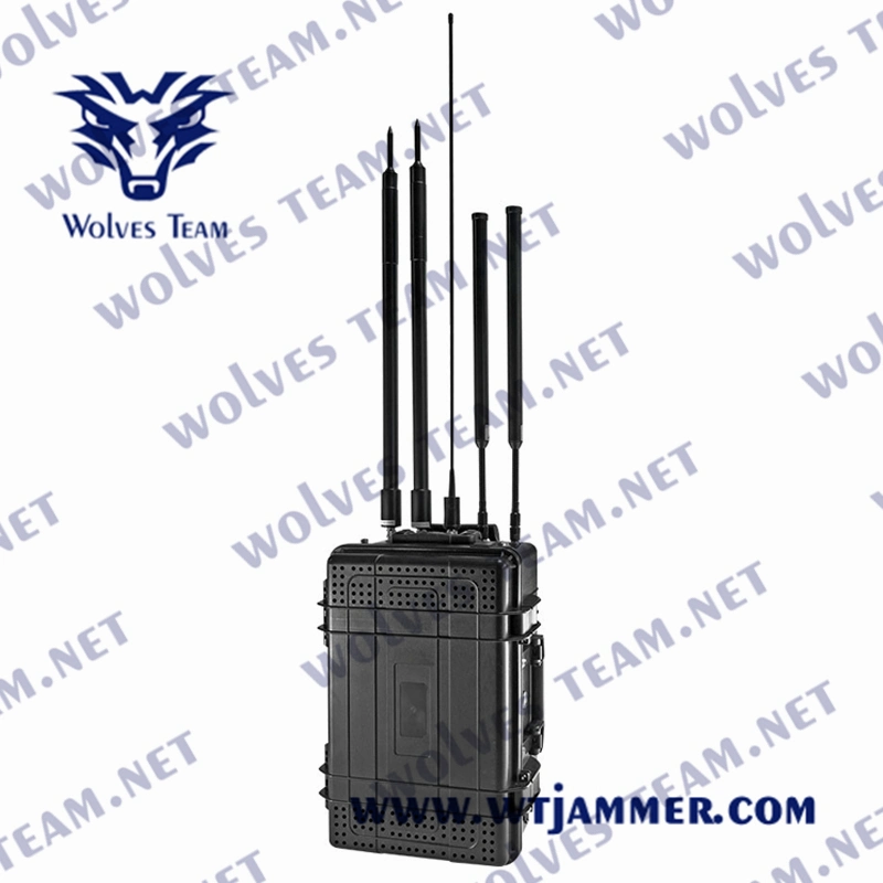 Portátil de alta potencia exterior 3G/4G Wimax/WiFi/GPSL1 celular Jammer