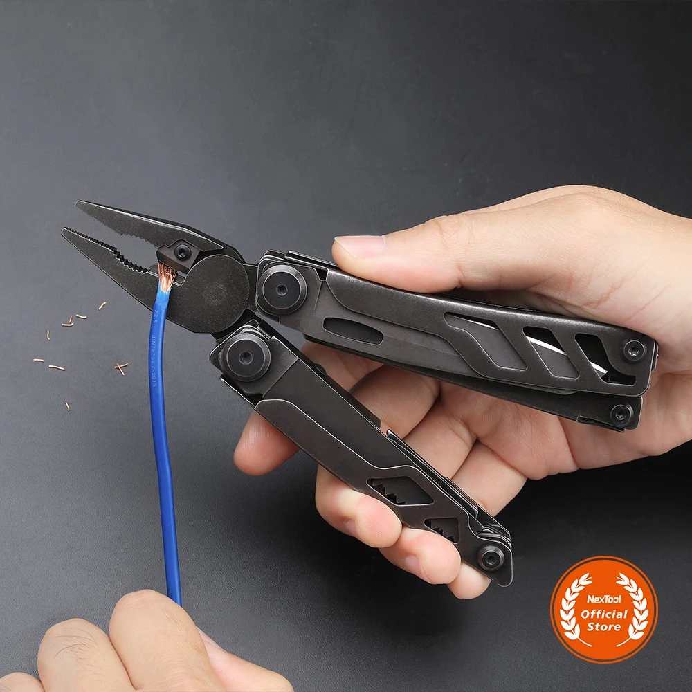 Nextool براند Creative EDC تركيبة Pliers مع Wood fشار Knife