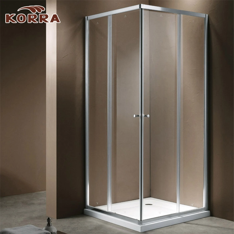 4mm Tempered Glass Shower Room with Two Sliding Panels (K-311)