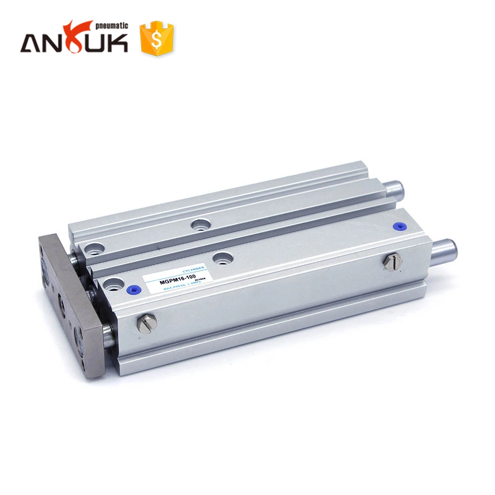 Compact Ball Bearing Guide Pneumatic Cylinder Mgpm Type