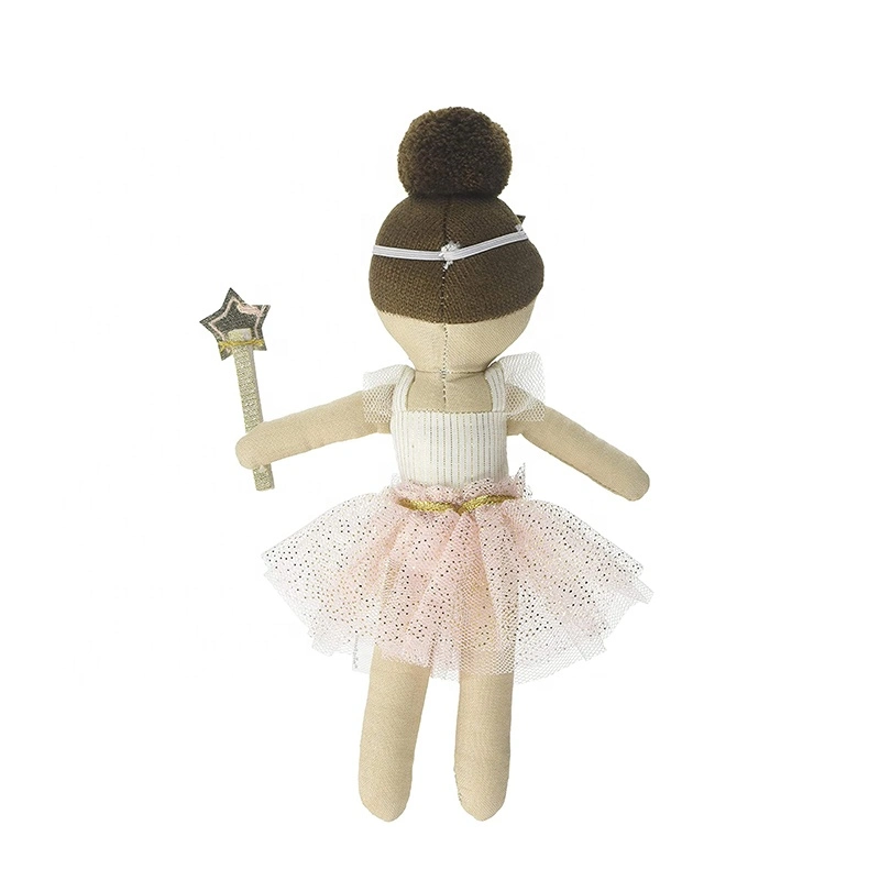 Lovely Stuffed En71 Fashion Girls Baby Ballerina Dressing Girl Doll American Girl Dolls