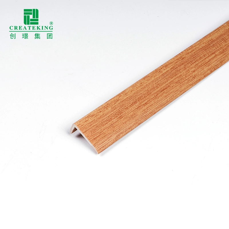 Foshan Factory Building Plastic Trim Extrusion L Shaped PVC Tile Edge Trims