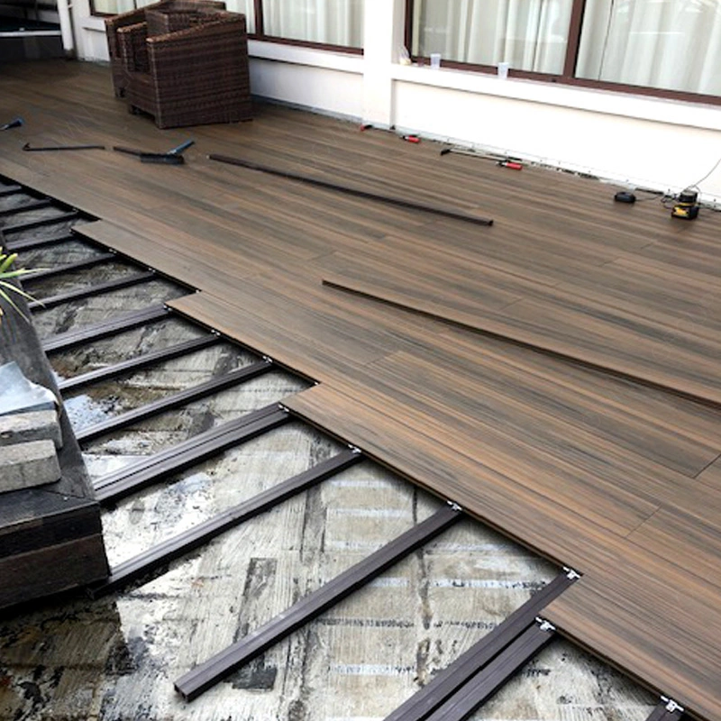 Outdoor Plastic Wood Composite Decking Board