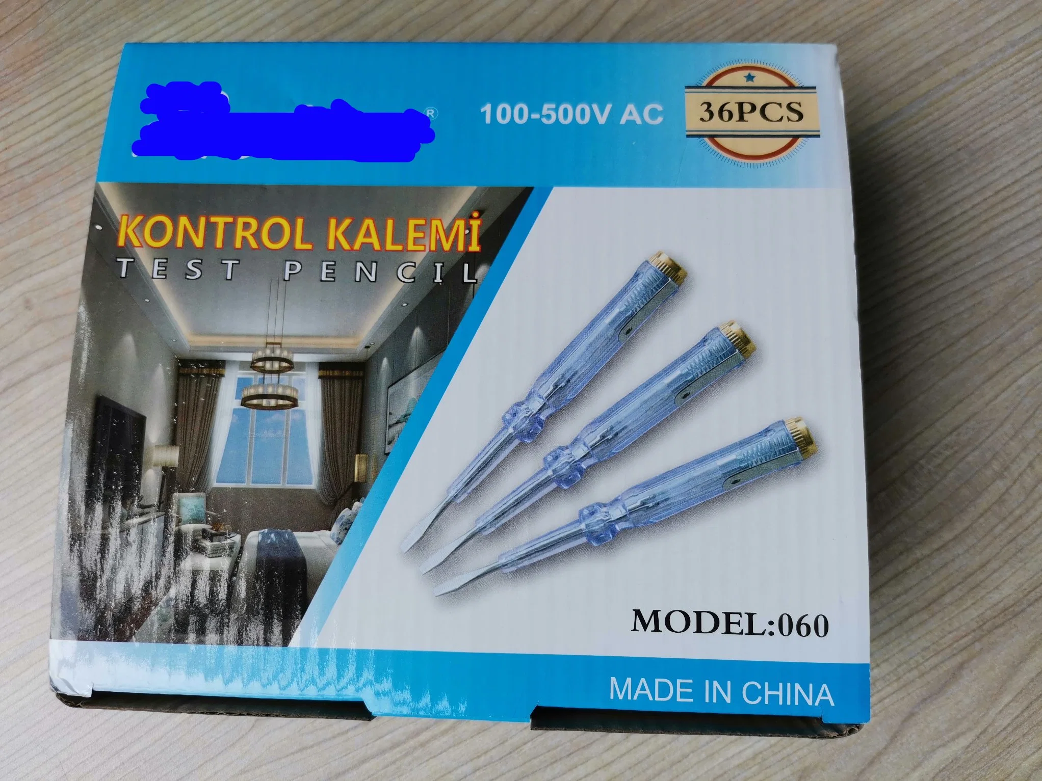 AC 100-500V stylo d'essai électrique 3.0*130mm
