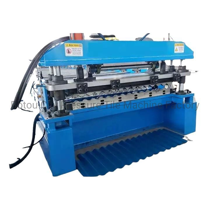 Metal Tile Corrugated Sheet Roll Forming Machine for Building Material Wall Roof Panel