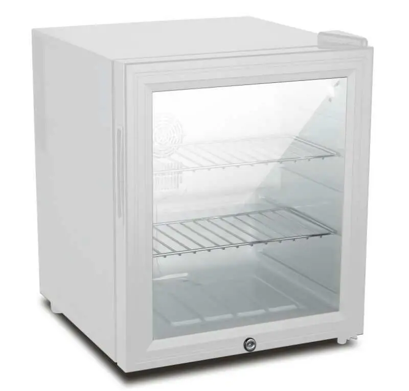 Glass/Solid Door Hotel Mini Bar Fridge Professional Hotel Mini Fridge