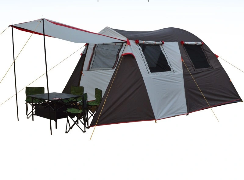 Fully Automatic Camping Folding Tent Double Layer Thickening Gazebo