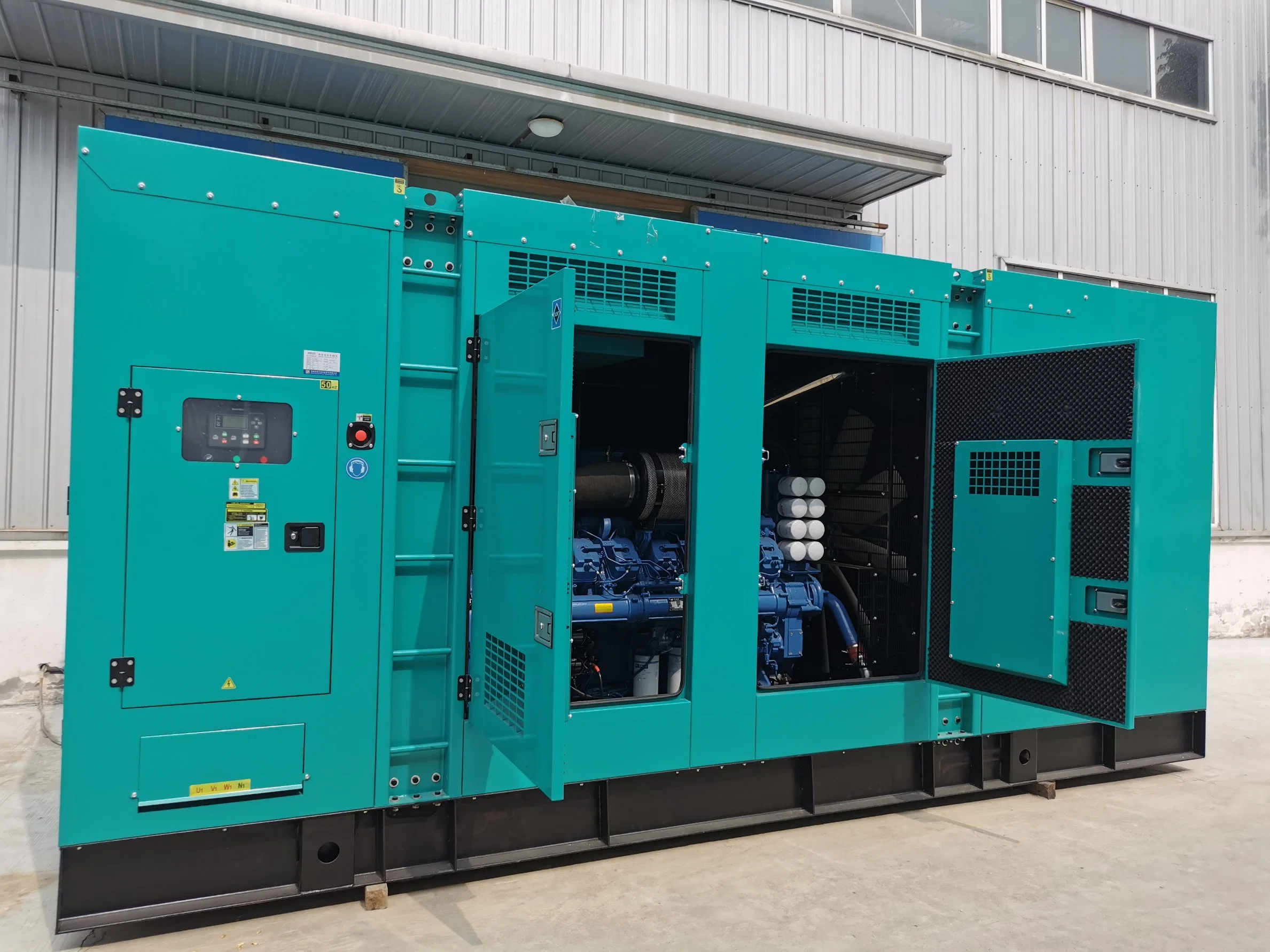 Silent Diesel Generator for Industrial and Engineering Construction Powered for Cummins Engine 50kw Generator