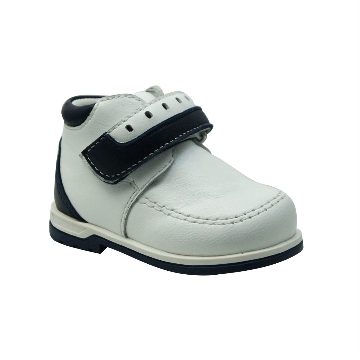 Baby Soft Leather Stable Walking Shoes with Removable Arch Support Insole