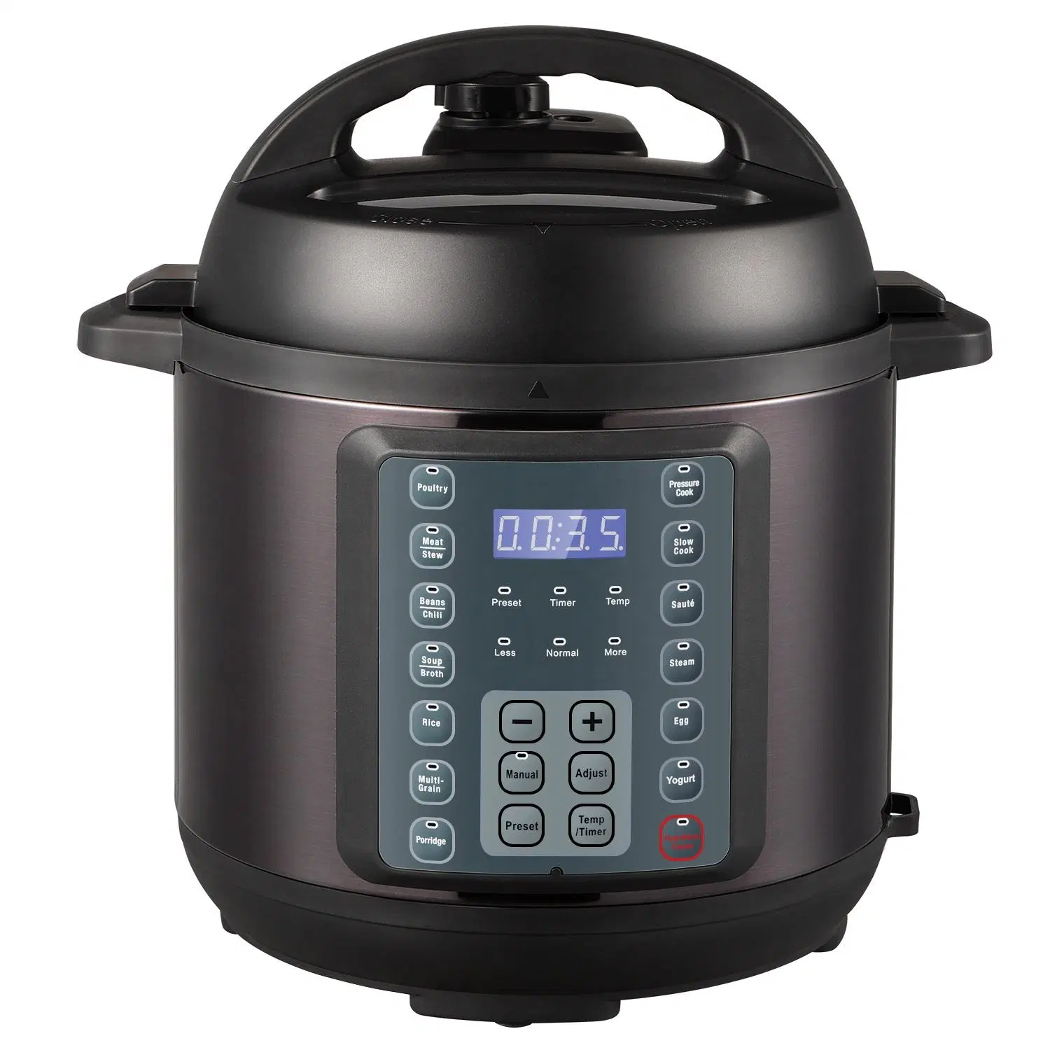 3 Liters Electric Digital Control Rice Soup Slow Cook Pressure Cooker