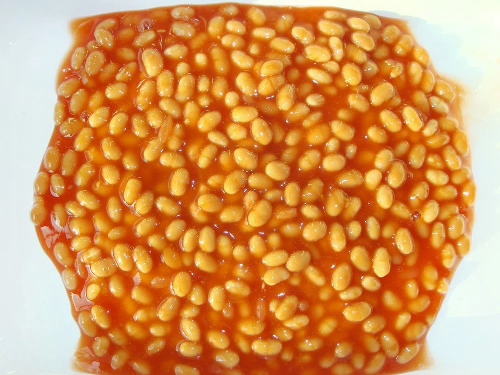 Beans Canned Soybeans in Tomato Sauce 400g