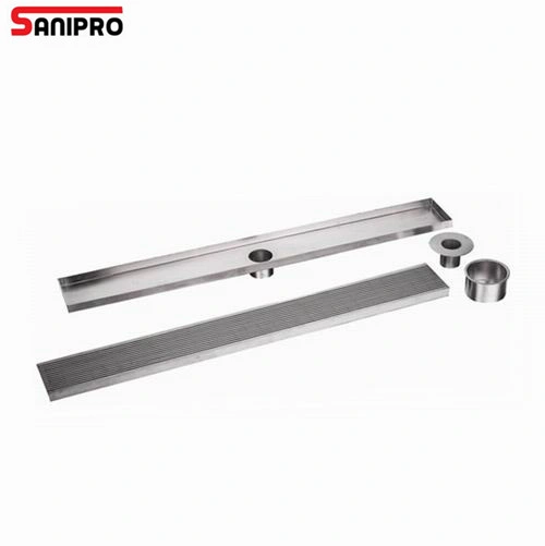 304 Stainless Steel Linear Bathroom Shower Drain for Bath