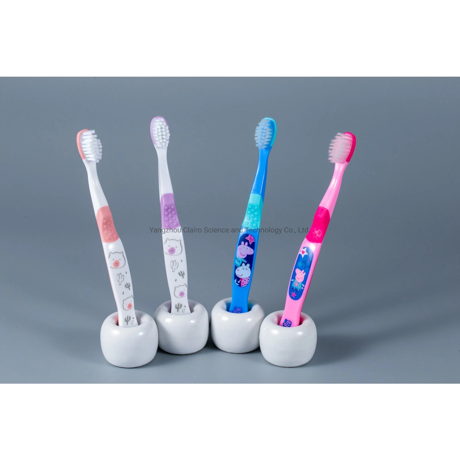 OEM Thermal Transfer Kid Toothbrush with on Time Delivery