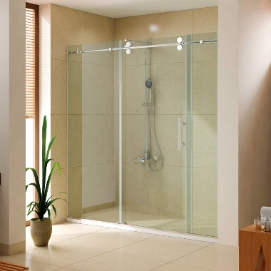 Hot in Europe Market Shower Room Frameless 8mm Tempered Glass Shower Enclosure