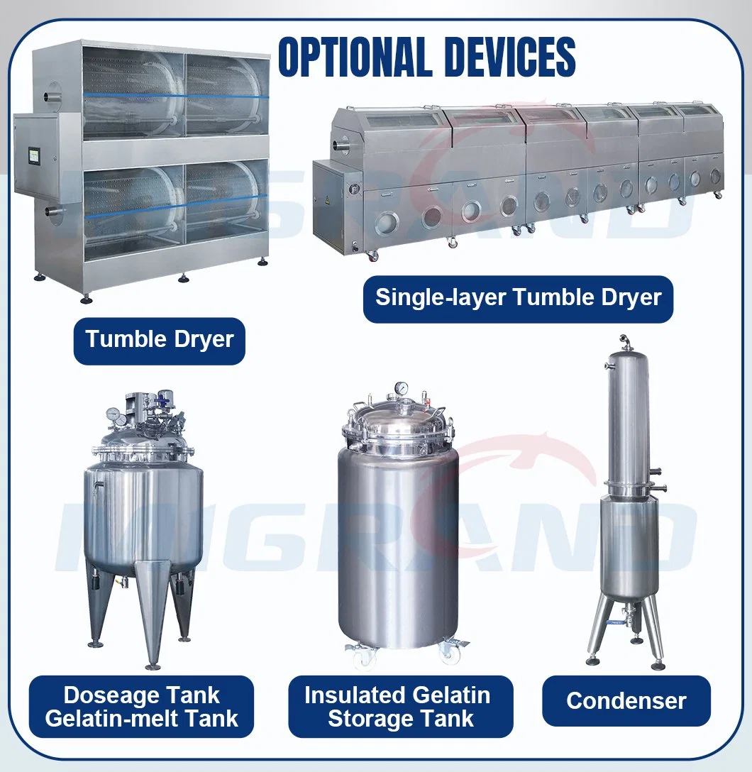 Pharmaceutical Cosmetic Industry Geranium Essential Oil Softgel Encapsulation Equipment