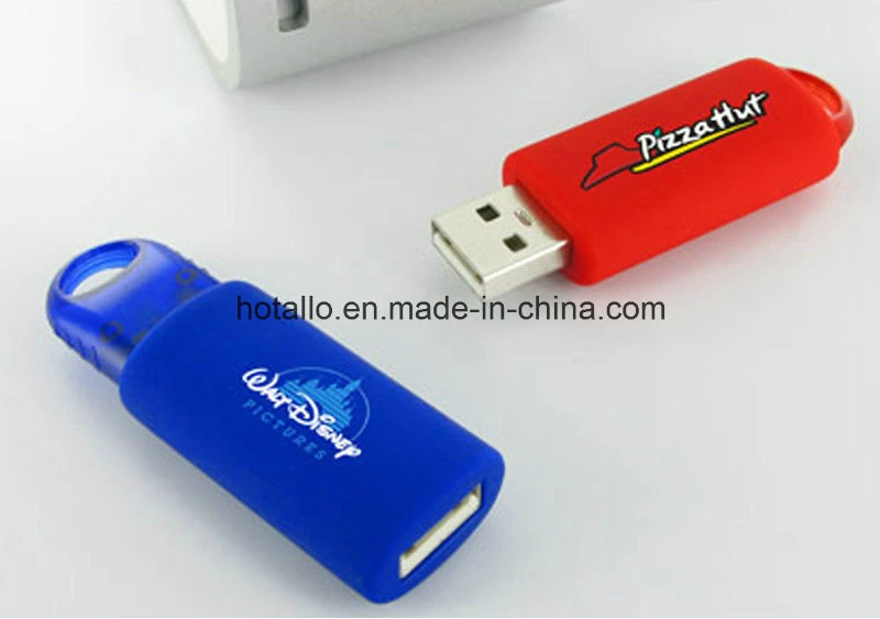 Promotion Pop-up Type USB Flash Memory with Spring