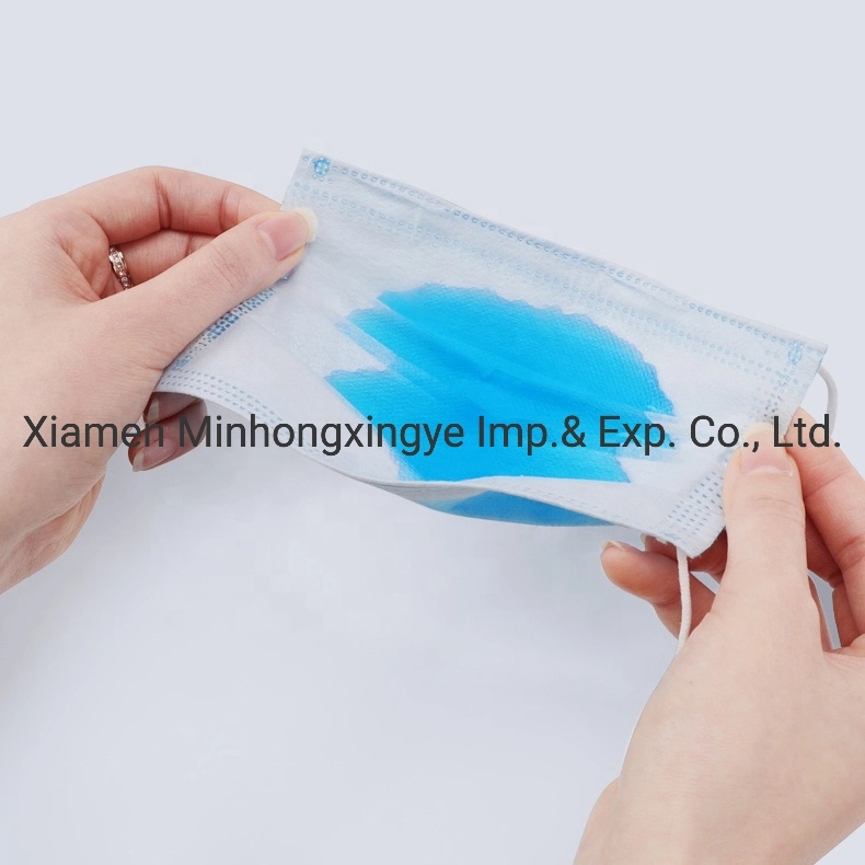 Hot Sales White 3ply Disposable Non Woven Fabric Face Mask