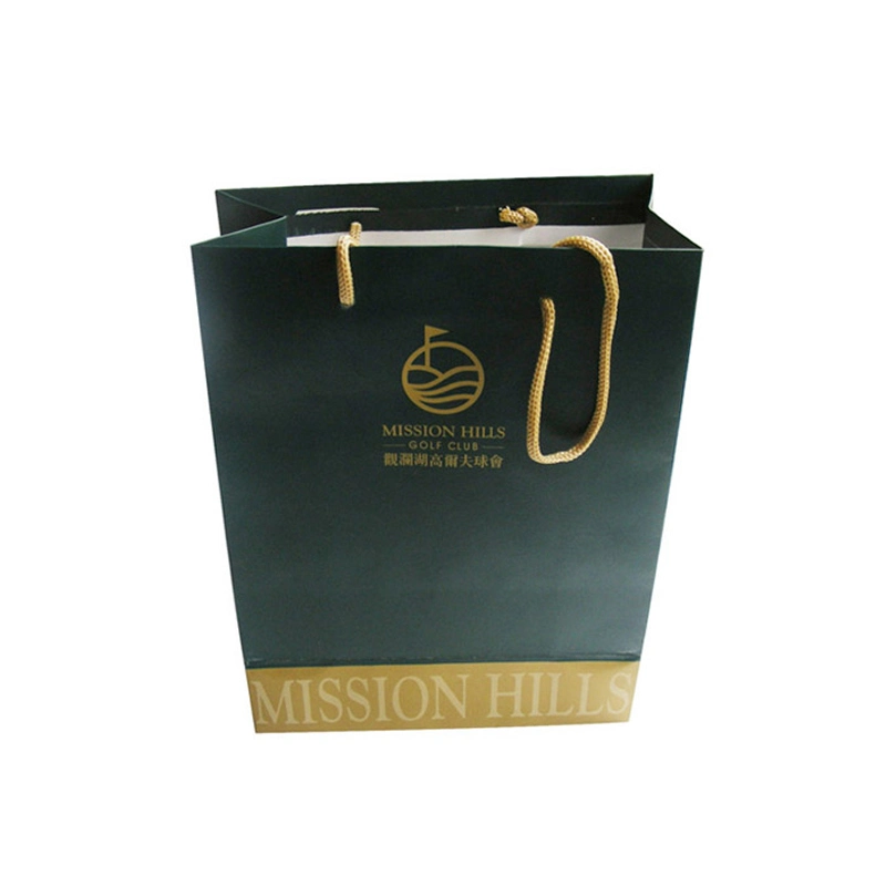 E OEM Decorative Coloured Personalised Goody Paper Bag with Your Own Logo