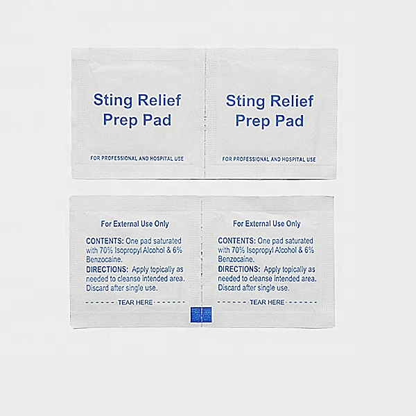 Safety Standard Individually Wrapped 70% Alcohol Prep Pad for Clinical Hospital