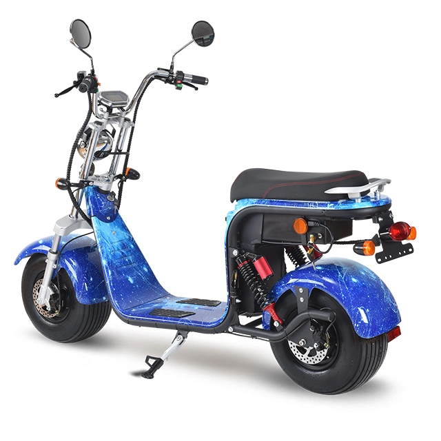 Scooter eléctrico de neumático de grasa de alta calidad 1500W Citycoco Scooter City Scooter eléctrico de carretera