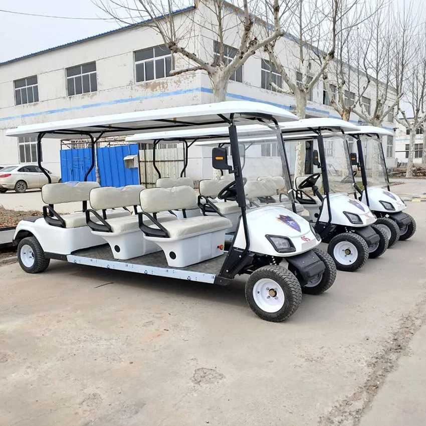 Lithium-Batterie brandneu 48V/60V leistungsstarke 4 Rad Club Buggy Cart Lvtong Electric Car Golf