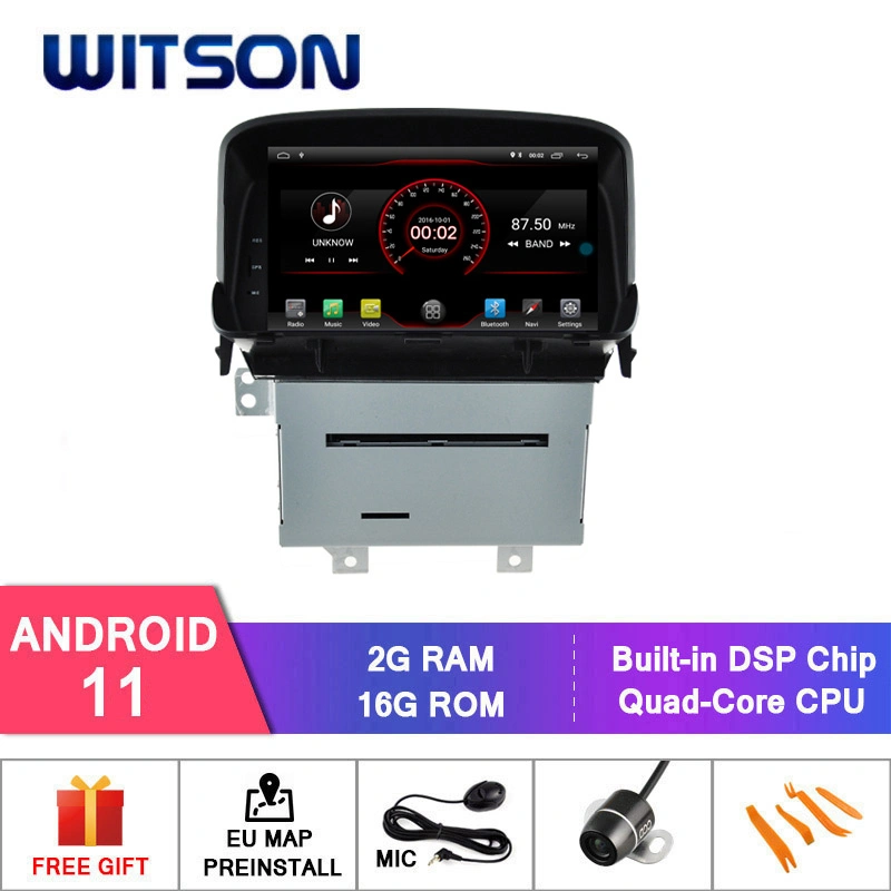 Witson Quad-Core Android 11 Car DVD Player for Opel Mokka Built-in DAB+ Function