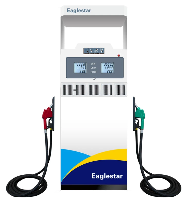 Eaglestar Eg3 Double Nozzles 2 Fuel Products Petrol Fuel Pump Machine Gas Dispenser for Gas Station