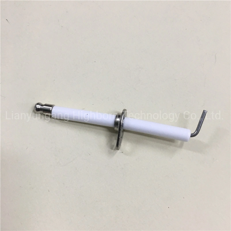 Custom 95% Alumina Ceramic Gas Burner Electrode Ignition Plug for Gas Stoves