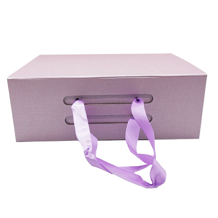 Custom Wholesale/Supplier Magnet Cardboard Shoes Garment Clothes Wedding Favour Paper Boxes Foldable Flat Rugge Gift Package Conveyance That Saves Shipping and Space