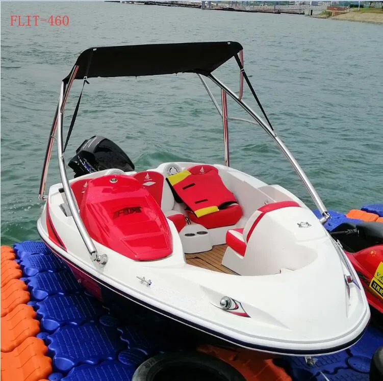 4.4m Speed Sport Luxury Motor Fishing Boat/Yacht with 4 People for Sale From China