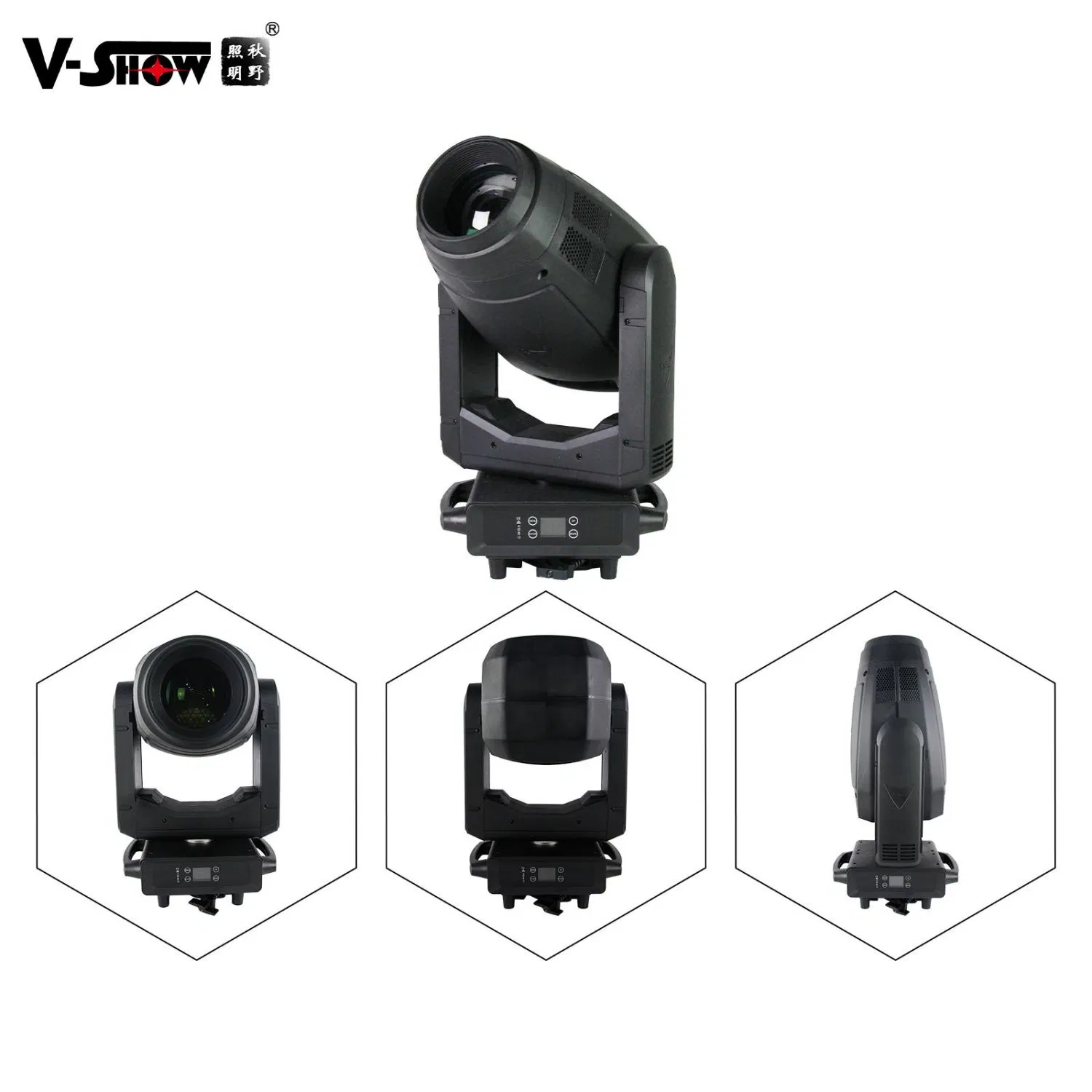 V-Show 600W PRO Stage Light LED Beam Spot Wash 3in1 Cmy+CTO